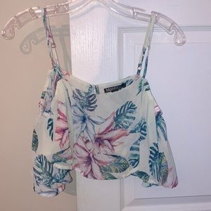 Flowy crop top